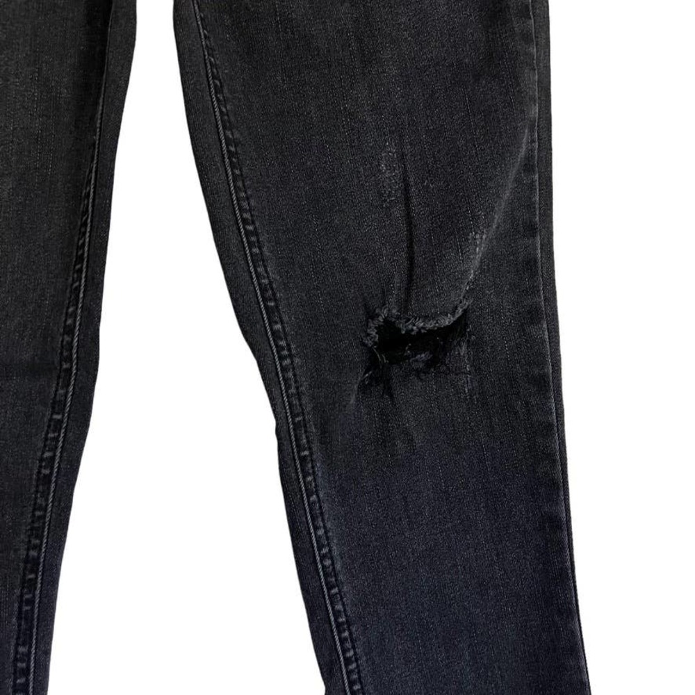 Free People High Rise Distressed Skinny Jeans Size 25 - Picture 12 of 16